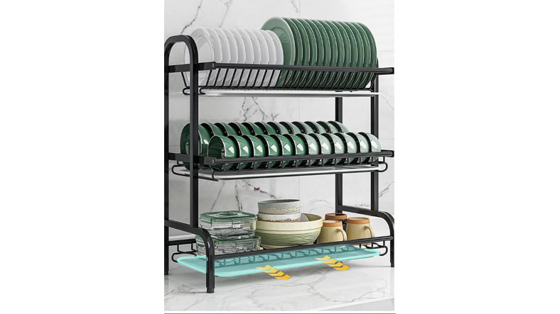  3 Tier Dish Rack (55x26x64cm)