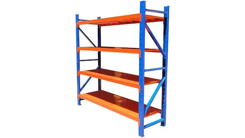 Shelving Medium Duty Blue Orange