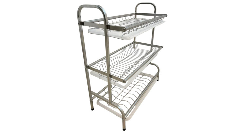 3 Tier Dish Rack (55x26x64cm)