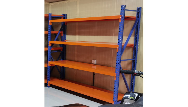 Shelving Medium Duty Blue Orange